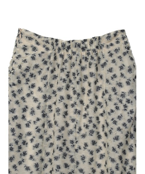 COEL（コエル）の「小花柄ジャガードイレヘムスカート（スカート・レディース・ブラック/ベージュ・38/36）」の19枚目の写真