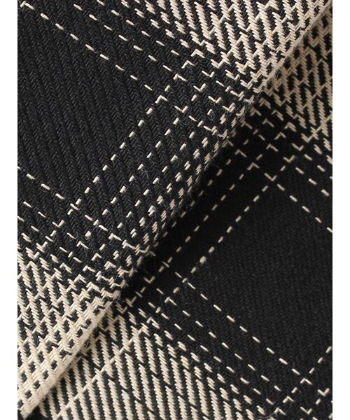 LAGUNAMOON（ラグナムーン）の「ロービングチェックナロースカート（スカート・レディース・ベージュ/ブラウン・SMALL/MEDIUM）」の5枚目の写真