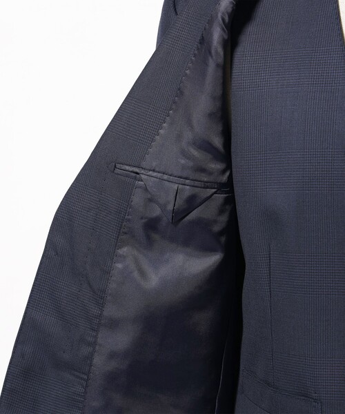BEAMS HEART(ビームスハート)の「【4/23値下げ】130's グレンチェック 3ボタン 3ピーススーツ(セットアイテム)(スーツセット・メンズ・グレー/ネイビー・SMALL/MEDIUM/LARGE/X-LARGE/XX-LARGE)」の20枚目の写真