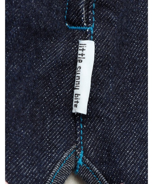 Little sunny bite（リトルサニーバイト）の「denim ribbon mini dress（ワンピース・レディース・インディゴブルー/ブルー・MEDIUM/SMALL）」の14枚目の写真