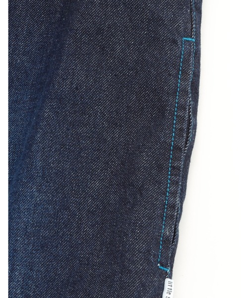 Little sunny bite（リトルサニーバイト）の「denim ribbon mini dress（ワンピース・レディース・インディゴブルー/ブルー・MEDIUM/SMALL）」の15枚目の写真