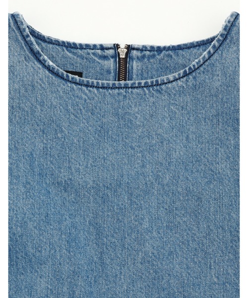 Little sunny bite（リトルサニーバイト）の「denim ribbon mini dress（ワンピース・レディース・インディゴブルー/ブルー・MEDIUM/SMALL）」の21枚目の写真