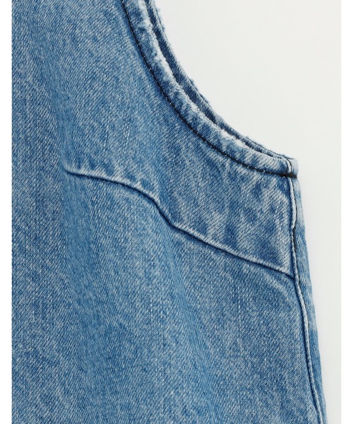 Little sunny bite（リトルサニーバイト）の「denim ribbon mini dress（ワンピース・レディース・インディゴブルー/ブルー・MEDIUM/SMALL）」の22枚目の写真