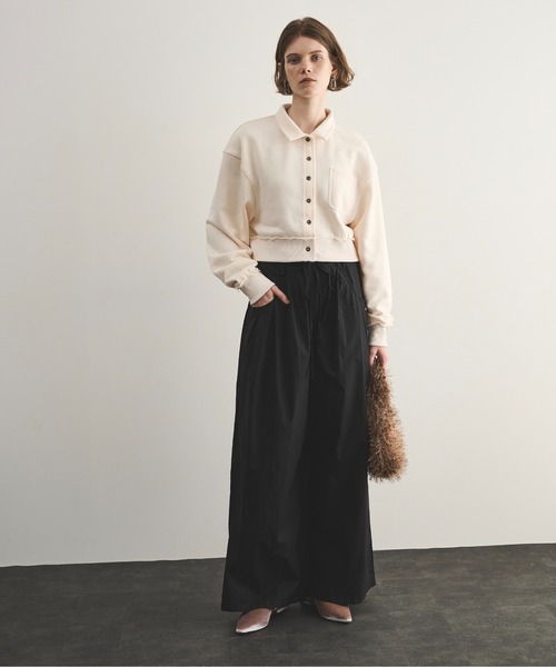 LOSCa(ロスカ)の「ドローストリングタックポケットイージーパンツ(その他パンツ・レディース・カーキ/ブラック・M/S)」の19枚目の写真