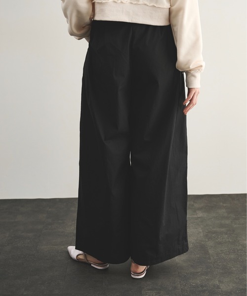 LOSCa(ロスカ)の「ドローストリングタックポケットイージーパンツ(その他パンツ・レディース・カーキ/ブラック・M/S)」の17枚目の写真
