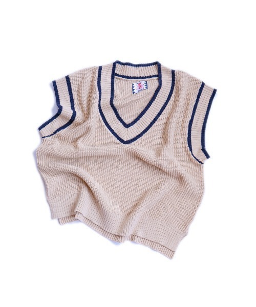 m*a様 新品未使用23ss サノバチーズ　Flower Knit Vest m*a様 新品未使用23ss サノバチーズ Flower Knit Vest - メルカリ