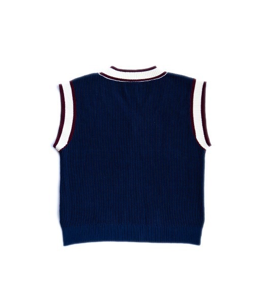 【試着のみ】23ss サノバチーズ　ニット　ベスト 試着のみ】23ss サノバチーズ ニット ベスト 試着のみ】23ss