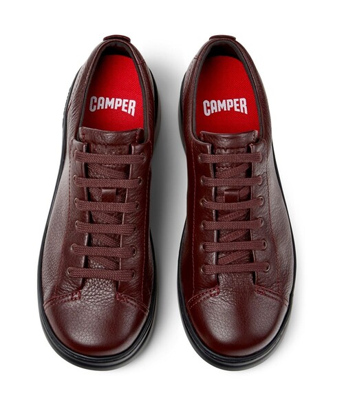 CAMPER（カンペール）の「[カンペール] RUNNER UP / レザースニーカー（スニーカー・レディース・ワインレッド・23.5cm）」の4枚目の写真