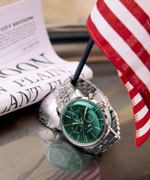 TIMEX(タイメックス)の「TIMEX/タイメックス マーリン 腕時計 TX-TW2Y09900 ユニセックス(アナログ腕時計・レディース・グリーン・FREE)」の2枚目の写真