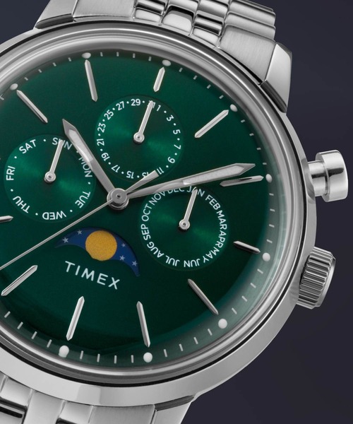 TIMEX(タイメックス)の「TIMEX/タイメックス マーリン 腕時計 TX-TW2Y09900 ユニセックス(アナログ腕時計・レディース・グリーン・FREE)」の3枚目の写真