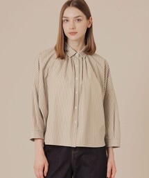 8/31まで値下げ【美品】マッキントッシュロンドンストライプシャツ 44サイズ MACKINTOSH LONDON マッキントッシュロンドン 薄手 シャツ
