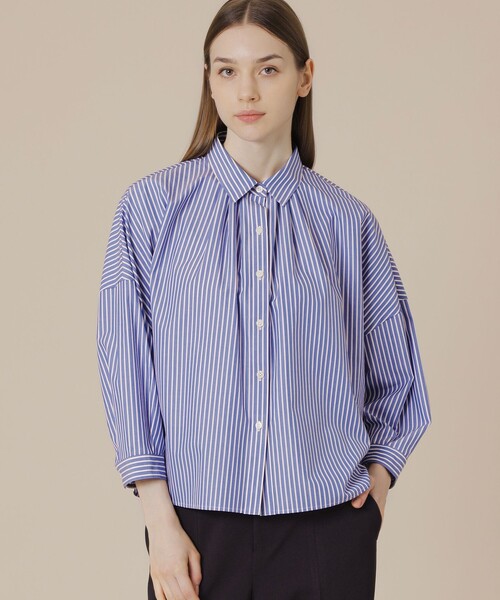 コットンストライプドルマンシャツ（シャツ/ブラウス）｜MACKINTOSH  