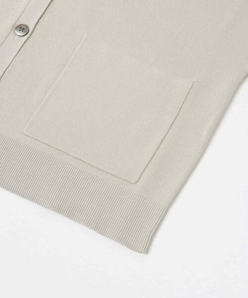 URBAN RESEARCH（アーバンリサーチ）の「Vネックルーズカーディガン（カーディガン/ボレロ・レディース・チャコールグレー/ベージュ/グリーン系その他・FREE）」の4枚目の写真