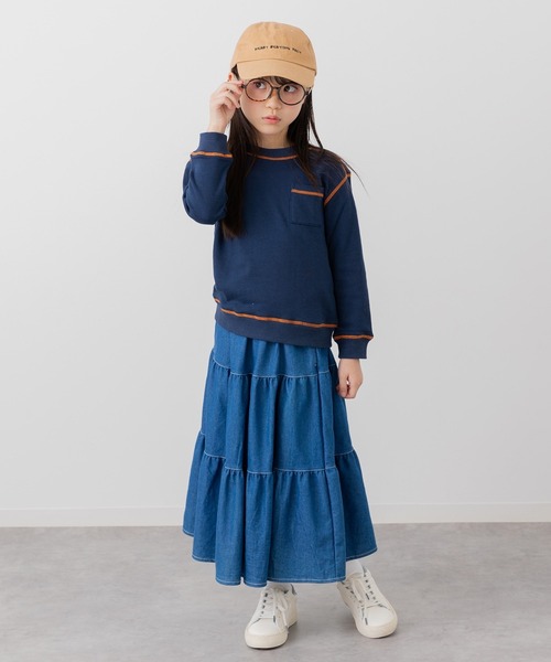 配色ステッチ 裏毛トレーナー（スウェット）｜JAM & LINK（ジャム