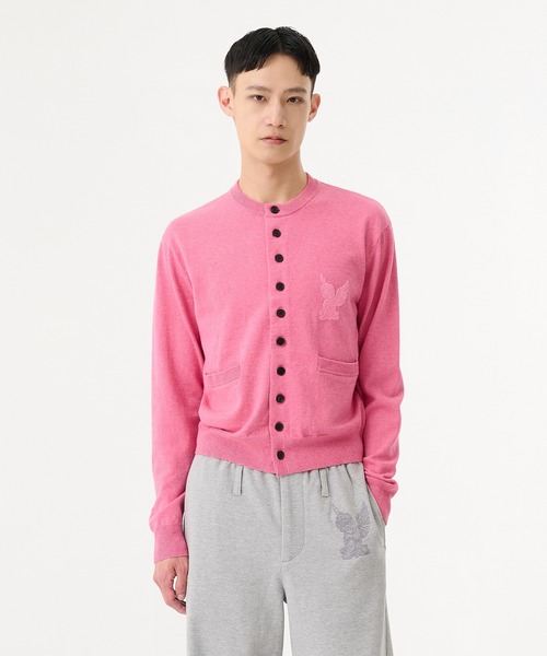 MASU（エムエーエスユー）の「【MASU】10 BUTTONS CARDIGAN（カーディガン/ボレロ・メンズ・ブラウン/グレー/ピンク/ブラック・44/46）」の4枚目の写真