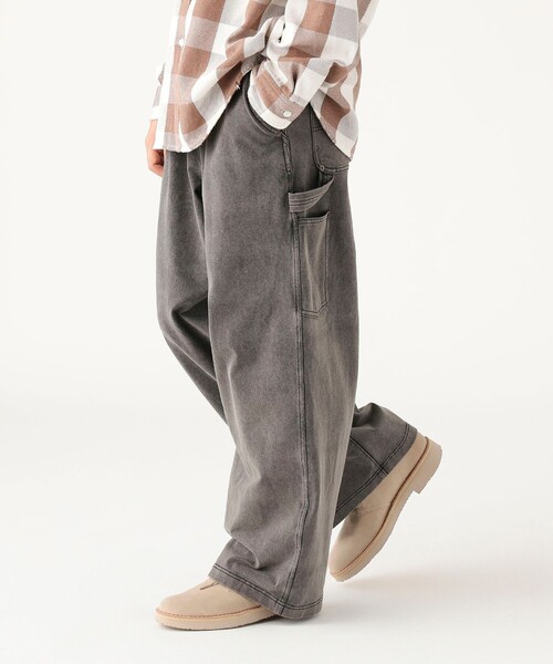 B:MING by BEAMS(ビーミングバイビームス)の「フェード ペインターパンツ(その他パンツ・メンズ・ブラック/ブラウン系その他3・S/M/L/XL)」の2枚目の写真