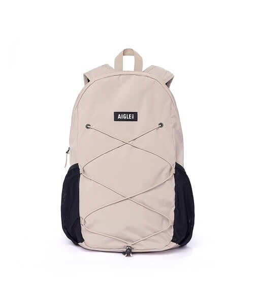 AIGLE（エーグル）の「撥水 パッカブルバックパック 20L（バックパック/リュック・レディース・ブルーグレー/アイボリー/ブラック・FREE）」の2枚目の写真