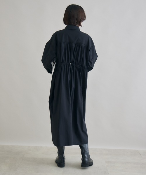 セール】Dignite Collier サイドラインワンピ（シャツワンピース