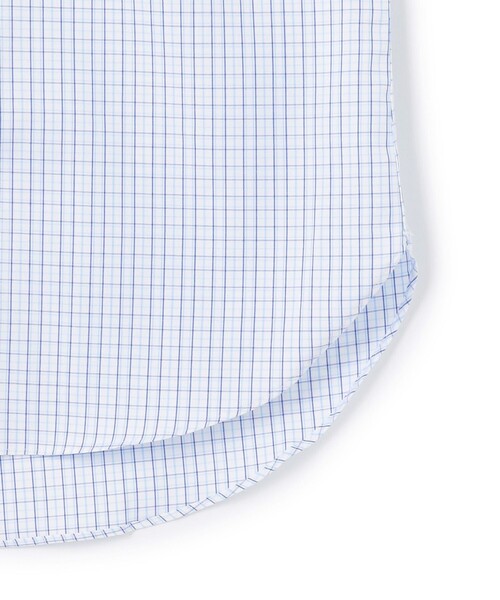 J.PRESS(ジェイプレス)の「【PREMIUM PLEATS / 形態安定】タッタソールチェック ドレスシャツ / B.D.(ビジネスシャツ・メンズ・ワイン系3/サックスブルー系3・首回り40cm-裄丈85cm/首回り39cm-裄丈84cm/首回り38cm-裄丈84cm/首回り37cm-裄丈82cm/首回り43cm-裄丈86cm/首回り42cm-裄丈86cm/首回り41cm-裄丈85cm)」の7枚目の写真