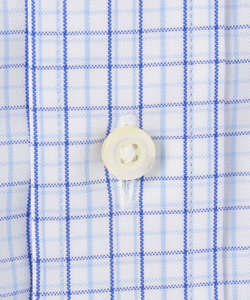 J.PRESS(ジェイプレス)の「【PREMIUM PLEATS / 形態安定】タッタソールチェック ドレスシャツ / B.D.(ビジネスシャツ・メンズ・ワイン系3/サックスブルー系3・首回り40cm-裄丈85cm/首回り39cm-裄丈84cm/首回り38cm-裄丈84cm/首回り37cm-裄丈82cm/首回り43cm-裄丈86cm/首回り42cm-裄丈86cm/首回り41cm-裄丈85cm)」の3枚目の写真