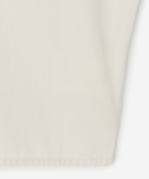 GYMPHLEX（ジムフレックス）の「Gymphlex | コットンツイル ショートボタンダウンシャツ WOMEN（シャツ/ブラウス・レディース・ベージュ/チャコール・14）」の3枚目の写真