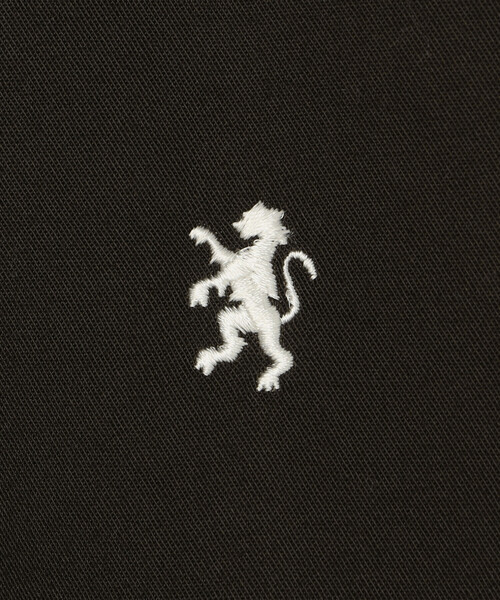 GYMPHLEX（ジムフレックス）の「Gymphlex | コットンツイル ショートボタンダウンシャツ WOMEN（シャツ/ブラウス・レディース・ベージュ/チャコール・14）」の6枚目の写真