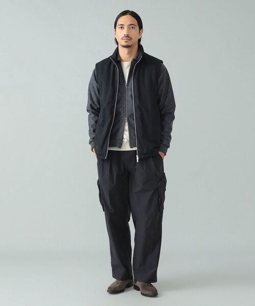 別注】TAION × IG / ウール ジップアップ ダウンベスト（ベスト