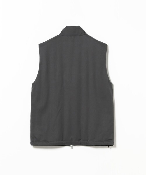 TAION（タイオン）の「【別注】TAION × IG / ウール ジップアップ ダウンベスト（ベスト・メンズ・チャコールグレー/ブラック・S/M/L）」の13枚目の写真