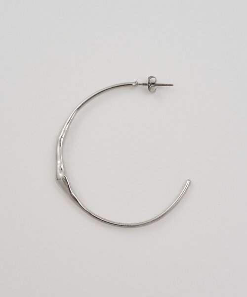 GALLARDAGALANTE（ガリャルダガランテ）の「ニュアンスフープピアス（ピアス（両耳用）・レディース・ゴールド/シルバー・FREE）」の6枚目の写真