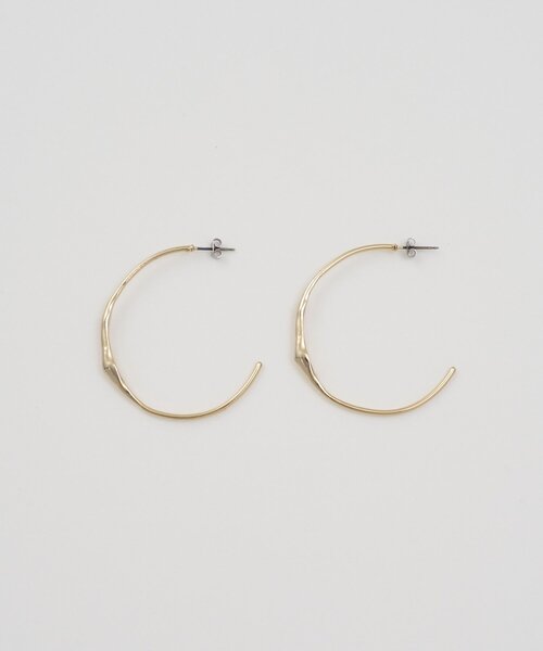 GALLARDAGALANTE（ガリャルダガランテ）の「ニュアンスフープピアス（ピアス（両耳用）・レディース・ゴールド/シルバー・FREE）」の7枚目の写真