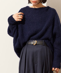 ▼24AW✨美品 ジャーナルスタンダードレサージュ ラインニットプルオーバー ラインニットプルオーバー | ジャーナルスタンダード レサージュ