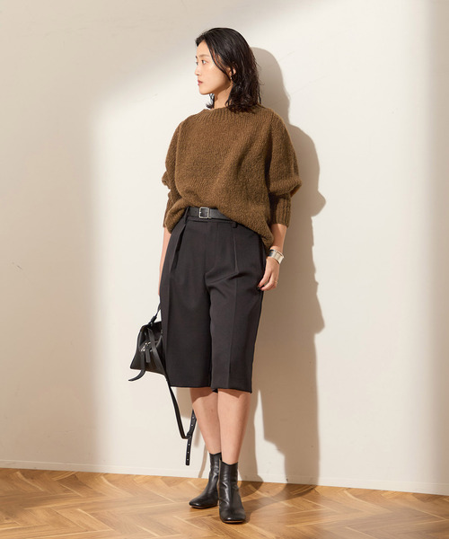 journal standard L'essage（ジャーナルスタンダードレサージュ）の「AMYRISドルマンプルオーバー（ニット/セーター・レディース・パープル/レッド/ブラウン・FREE）」の14枚目の写真