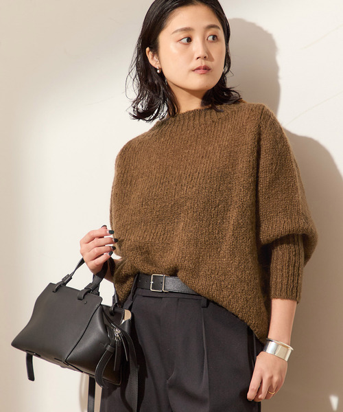 journal standard L'essage（ジャーナルスタンダードレサージュ）の「AMYRISドルマンプルオーバー（ニット/セーター・レディース・パープル/レッド/ブラウン・FREE）」の18枚目の写真