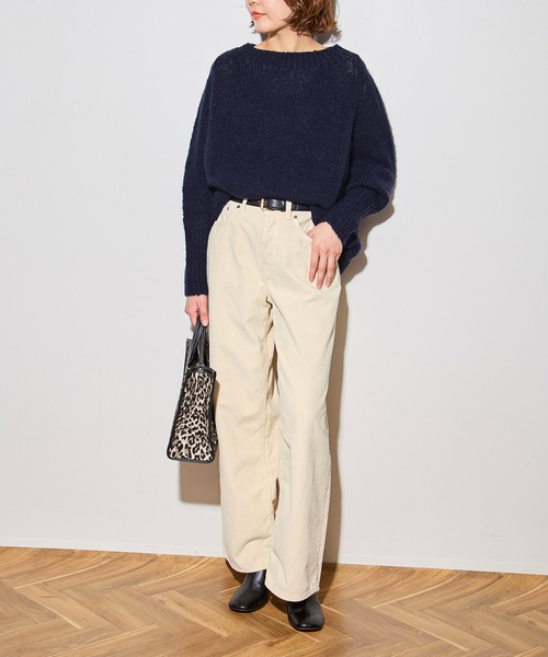 journal standard L'essage（ジャーナルスタンダードレサージュ）の「AMYRISドルマンプルオーバー（ニット/セーター・レディース・パープル/レッド/ブラウン・FREE）」の21枚目の写真