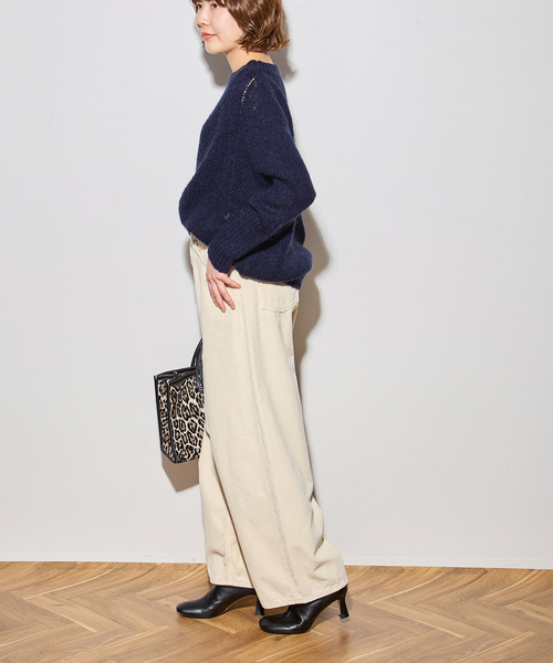 journal standard L'essage（ジャーナルスタンダードレサージュ）の「AMYRISドルマンプルオーバー（ニット/セーター・レディース・パープル/レッド/ブラウン・FREE）」の22枚目の写真