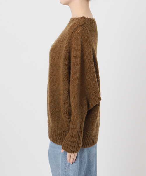 journal standard L'essage（ジャーナルスタンダードレサージュ）の「AMYRISドルマンプルオーバー（ニット/セーター・レディース・パープル/レッド/ブラウン・FREE）」の4枚目の写真