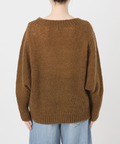 journal standard L'essage（ジャーナルスタンダードレサージュ）の「AMYRISドルマンプルオーバー（ニット/セーター・レディース・パープル/レッド/ブラウン・FREE）」の5枚目の写真