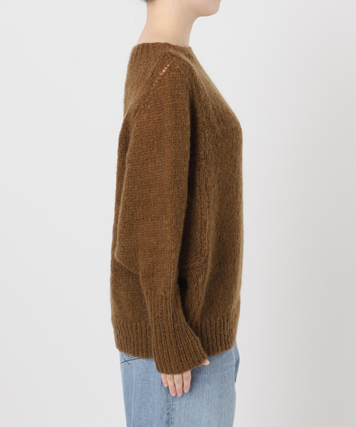 journal standard L'essage（ジャーナルスタンダードレサージュ）の「AMYRISドルマンプルオーバー（ニット/セーター・レディース・パープル/レッド/ブラウン・FREE）」の6枚目の写真