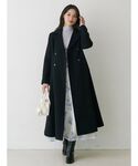 MERCURYDUO(マーキュリーデュオ)の【WEB限定カラーあり】フィットアンドフレアコート