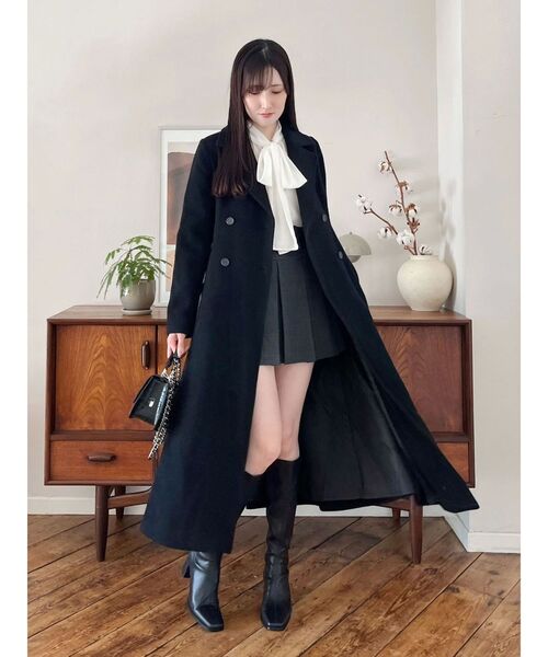 新品MERCURYDUO フィットアンドフレアコート セール】フィットアンドフレアコート（その他アウター）｜MERCURYDUO