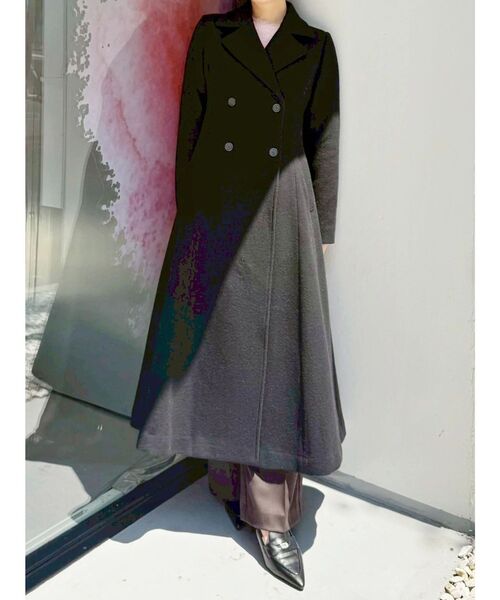 WEB限定カラーあり】フィットアンドフレアコート（その他アウター