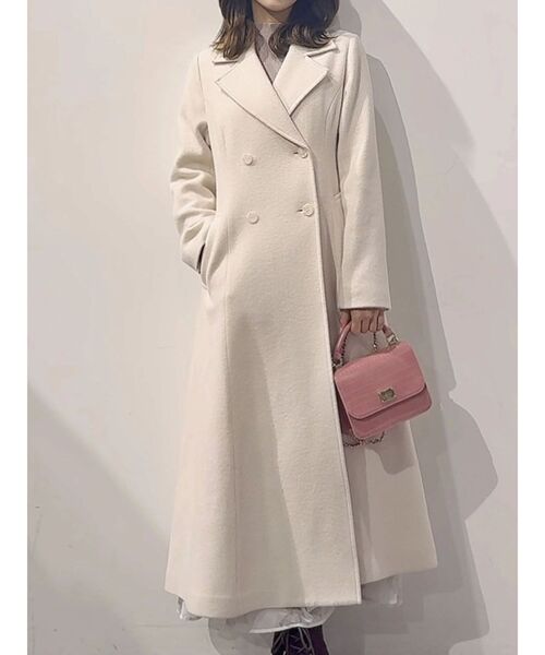 WEB限定カラーあり】フィットアンドフレアコート（その他アウター