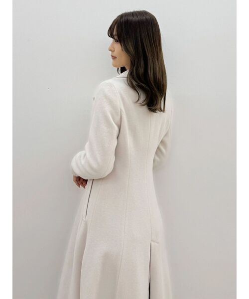 MERCURYDUO(マーキュリーデュオ)の「フィットアンドフレアコート(その他アウター・レディース・ベージュ/アイボリー/ブラック/チャコールグレー・SMALL/MEDIUM)」の19枚目の写真