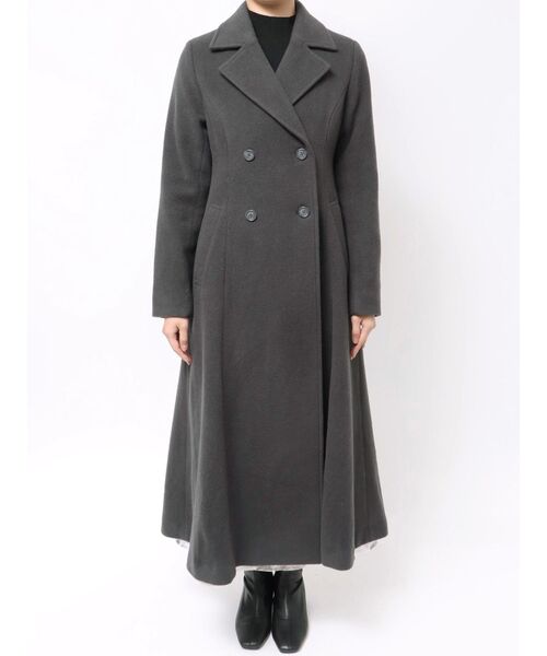 セール】【WEB限定カラーあり】フィットアンドフレアコート（その他