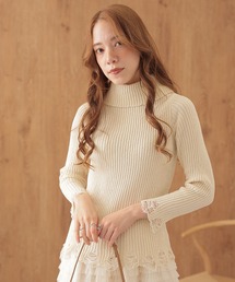 2way crush knit pullover