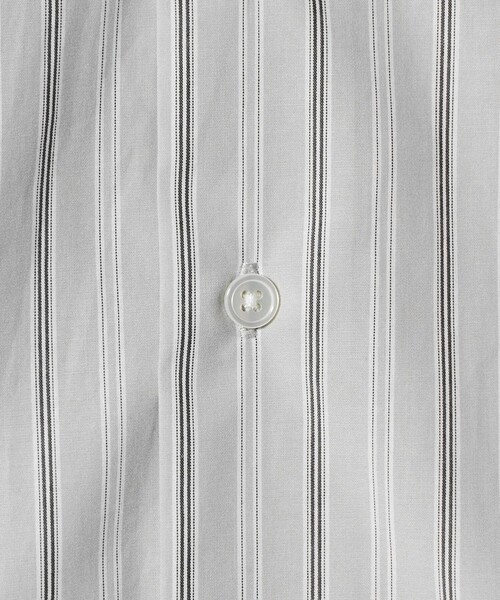 allery（アレリー）の「【別注】＜allery＞ストライプ シャツ（シャツ/ブラウス・メンズ・ライトブルー/ライトグレー・S/L/M）」の4枚目の写真