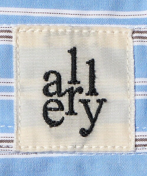 allery（アレリー）の「【別注】＜allery＞ストライプ シャツ（シャツ/ブラウス・メンズ・ライトブルー/ライトグレー・S/L/M）」の5枚目の写真