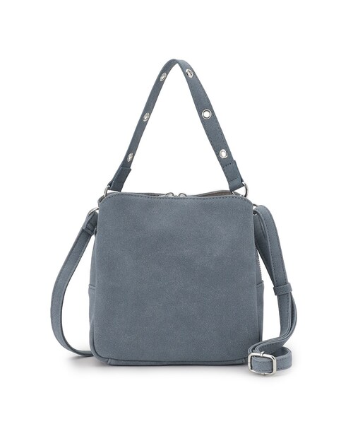 grove(グローブ)の「スクエアハトメダブルショルダー(ショルダーバッグ・レディース・オリーブ/ライトベージュ/ブルー系その他・00)」の17枚目の写真