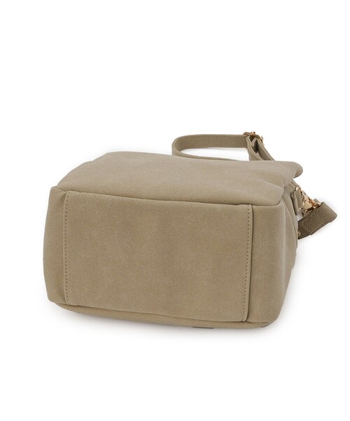 grove(グローブ)の「スクエアハトメダブルショルダー(ショルダーバッグ・レディース・オリーブ/ライトベージュ/ブルー系その他・00)」の13枚目の写真