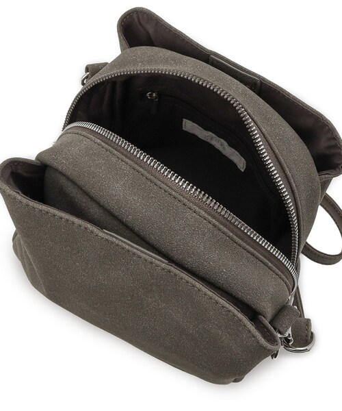 grove(グローブ)の「スクエアハトメダブルショルダー(ショルダーバッグ・レディース・オリーブ/ライトベージュ/ブルー系その他・00)」の6枚目の写真